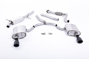 Milltek Cat-Back Exhaust for Audi A4 (B9) 2.0 TFSI Quattro - Wayside Performance