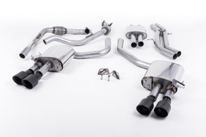 Milltek Cat-Back System - Audi S5 (B9) 3.0T Sportback (Sport Diff Vehicles Only) - Wayside Performance
