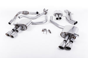 Milltek Cat-Back System - Audi S5 (B9) 3.0T Sportback (Sport Diff Vehicles Only) - Wayside Performance