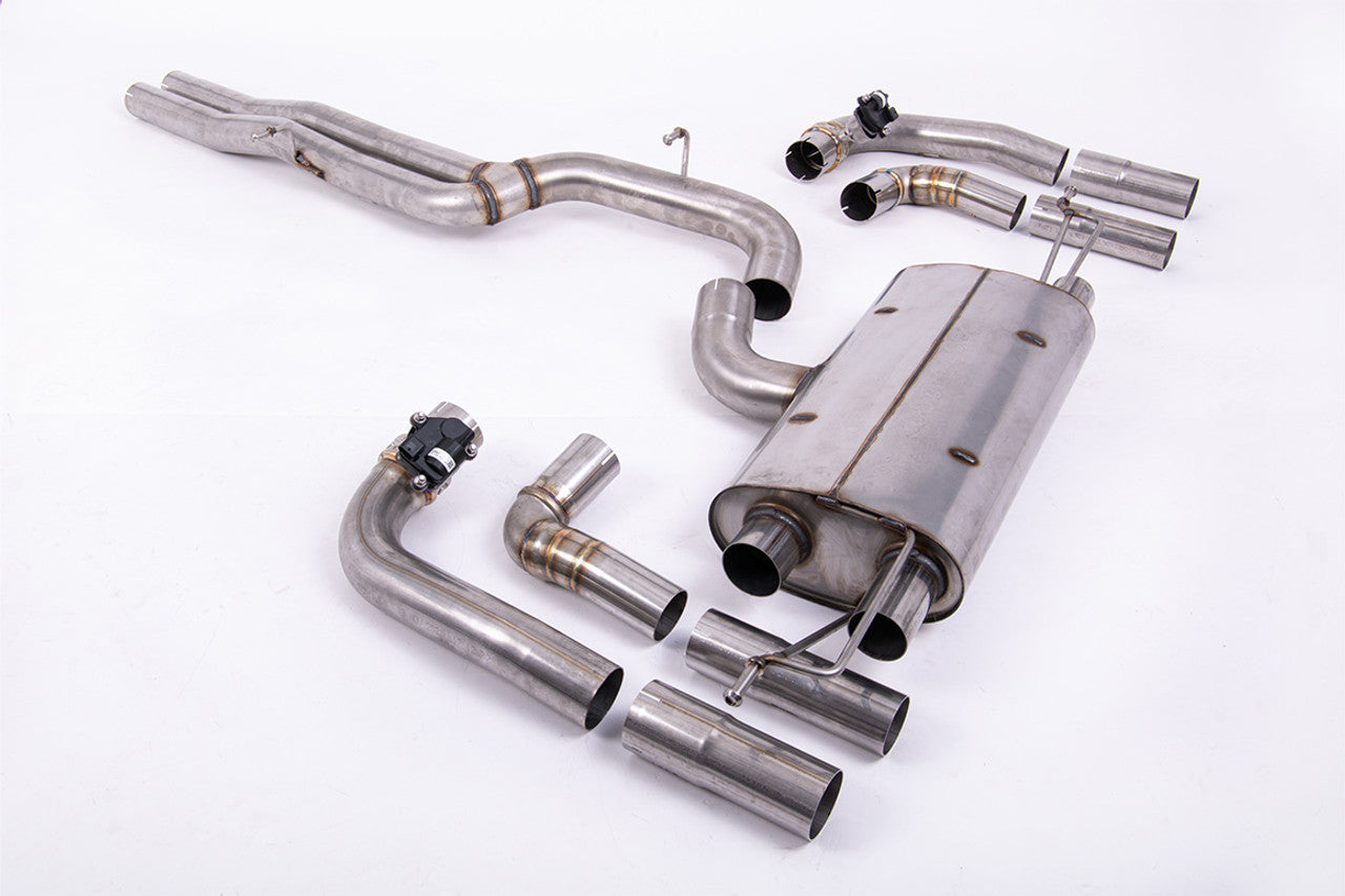 Milltek GPF Back Exhaust System - Audi RS3 (8Y) Saloon / Sedan - Wayside Performance