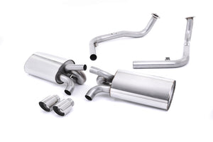 Milltek Cat-back Exhaust - Non-resonated (louder) - Cayman - S 3.4 987 Gen2 - 2009-2013 - SSXPO118_1 - Wayside Performance