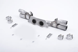 Milltek Cat-back Exhaust - re-uses OE Porsche trims - 911 - 991.1 GT3 & GT3 RS - 2013-2018 - SSXPO129 - Wayside Performance