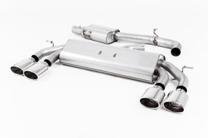 Milltek Cat-Back Exhaust - VW Golf 'R' Mk7.5 none GPF - Wayside Performance