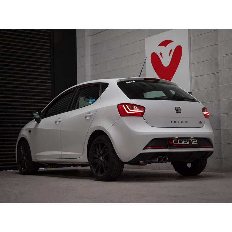 Cobra Sport Seat Ibiza FR 1.2 TSI (15-17) Cat Back Performance Exhaust - Wayside Performance