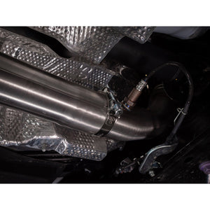 Toyota GR Yaris 1.6 Venom Cat Back Rear Box Delete Performance Exhaust - Wayside Performance 
