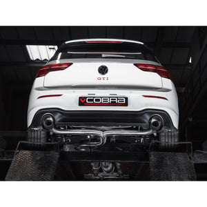 Cobra Sport VW Golf GTI (Mk8) 2.0 TSI (20>) Box Delete Race GPF Back Performance Exhaust - Wayside Performance