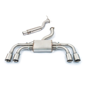 Cobra Sport VW Golf R (Mk8) 2.0 TSI (21>) Race GPF Back Performance Exhaust - Wayside Performance