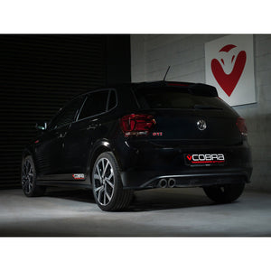 VW Polo GTI (AW) Mk6 2.0 TSI (17-18 Pre-GPF Models) Cat Back Performance Exhaust - Wayside Performance