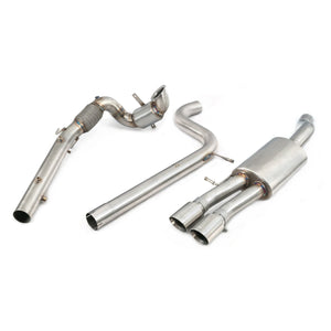 VW Polo GTI (AW) Mk6 2.0 TSI (19>) Turbo Back Performance Exhaust - Wayside Performance
