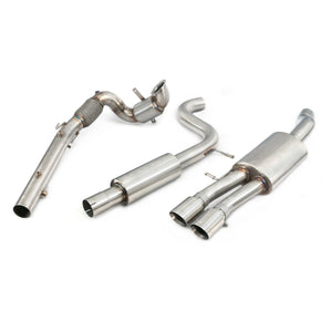 VW Polo GTI (AW) Mk6 2.0 TSI (19>) Turbo Back Performance Exhaust - Wayside Performance