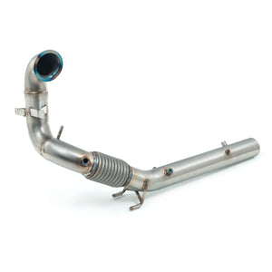 VW Polo GTI (AW) Mk6 2.0 TSI (19>) Sports Cat / De-Cat Front Downpipe (incl PPF delete) Performance Exhaust - Wayside Performance