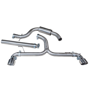 Cobra Sport VW Golf GTD (Mk6) 2.0 TDI (5K) (09-13) Venom Box Delete GTI Style Cat Back Performance Exhaust - Wayside Performance
