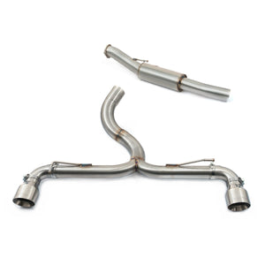 Toyota GR Yaris 1.6 Venom GPF Back Rear Box Delete Race Performance Exhaust - Wayside Performance