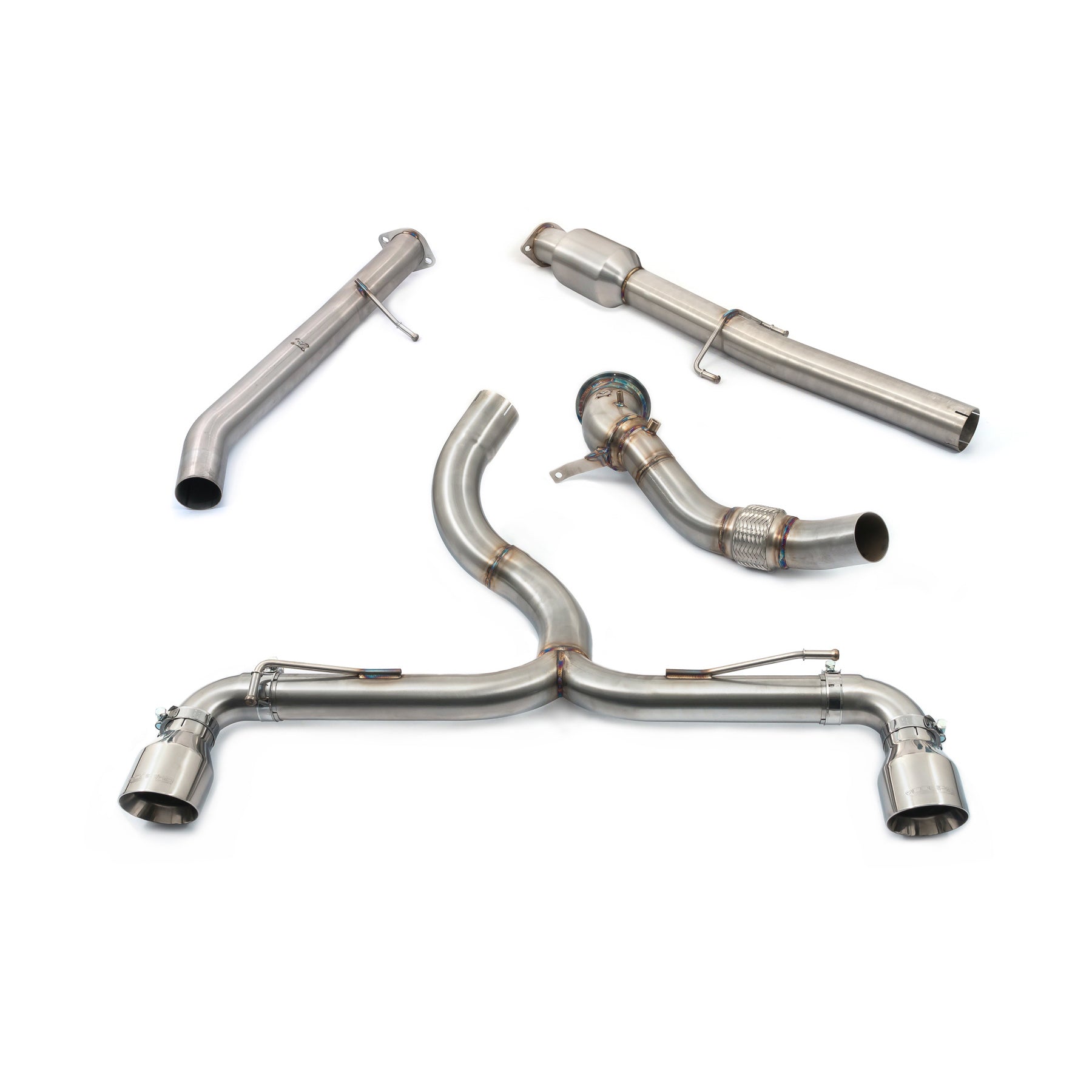 Toyota GR Yaris 1.6 Sports Cat Turbo Back Performance Exhaust - Wayside Performance