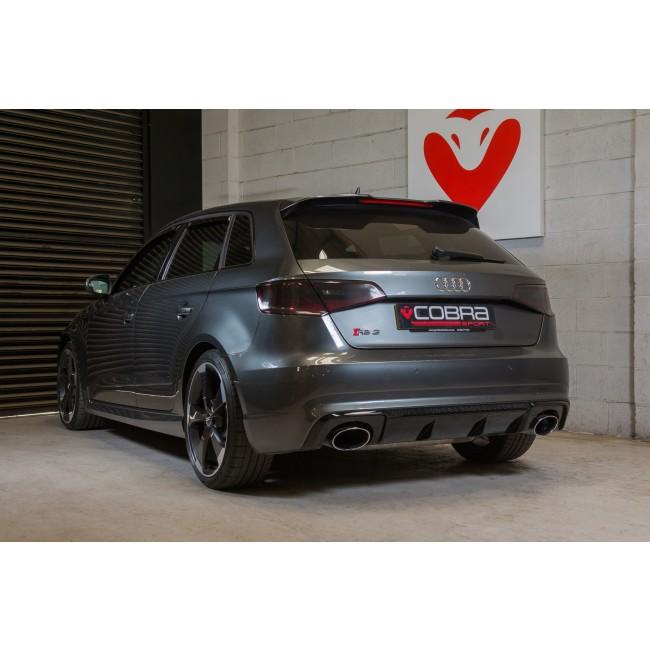 Cobra Sport Audi RS3 (8V) Sportback (2015-17) Secondary De-Cat Bypass Performance Exhaust - Wayside Performance