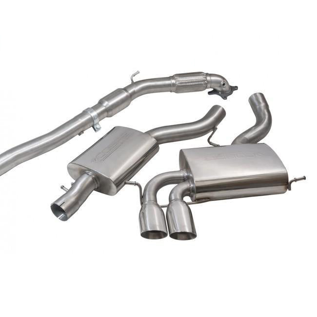 Cobra Sport Audi S3 (8P) Quattro (5 Door) Sportback Turbo Back Performance Exhaust - Wayside Performance