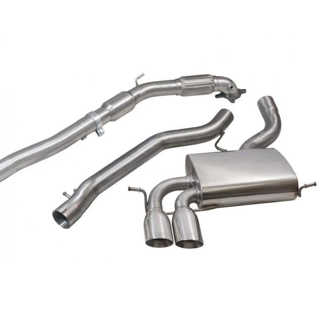 Cobra Sport Audi S3 (8P) Quattro (5 Door) Sportback Turbo Back Performance Exhaust - Wayside Performance