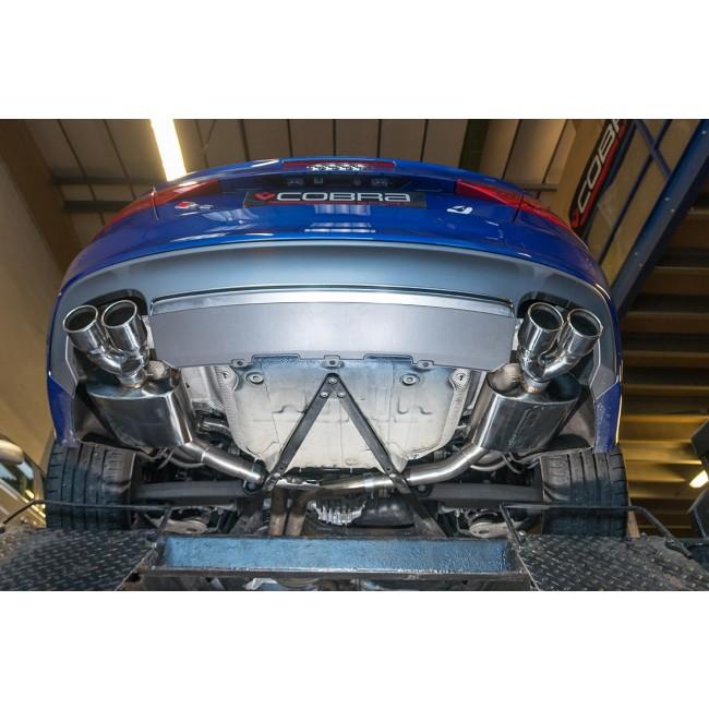 Cobra Sport Audi S5 3.0 TFSI (B8/8.5) Coupe & Cabriolet Rear Box Section Performance Exhaust - Wayside Performance