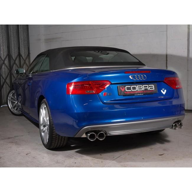 Cobra Sport Audi S5 3.0 TFSI (B8/8.5) Coupe & Cabriolet Rear Box Section Performance Exhaust - Wayside Performance