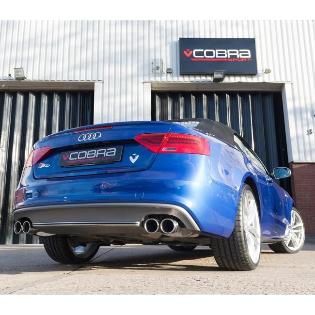 Cobra Sport Audi S5 3.0 TFSI (B8/8.5) Coupe & Cabriolet Rear Box Section Performance Exhaust - Wayside Performance