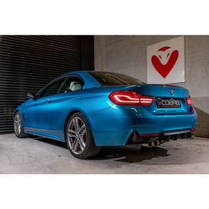 Cobra Sport BMW 425D (F32/F33/F36) Quad Exit M4 Style Performance Exhaust Conversion - Wayside Performance