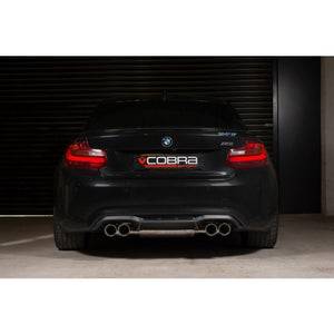 Cobra Sport BMW M2 (F87) Coupe 3" Valved Cat Back Performance Exhaust - Wayside Performance