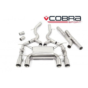 Cobra Sport BMW M4 (F82) Coupe 3" Valved Secondary Cat Back Performance Exhaust - Wayside Performance