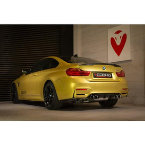 Cobra Sport BMW M4 (F82) Coupe 3" Valved Secondary Cat Back Performance Exhaust - Wayside Performance