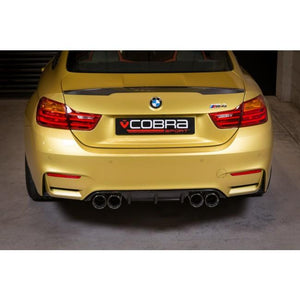 Cobra Sport BMW M4 (F82) Coupe 3" Valved Secondary Cat Back Performance Exhaust - Wayside Performance