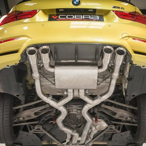 Cobra Sport BMW M4 (F82) Coupe 3" Valved Secondary Cat Back Performance Exhaust - Wayside Performance