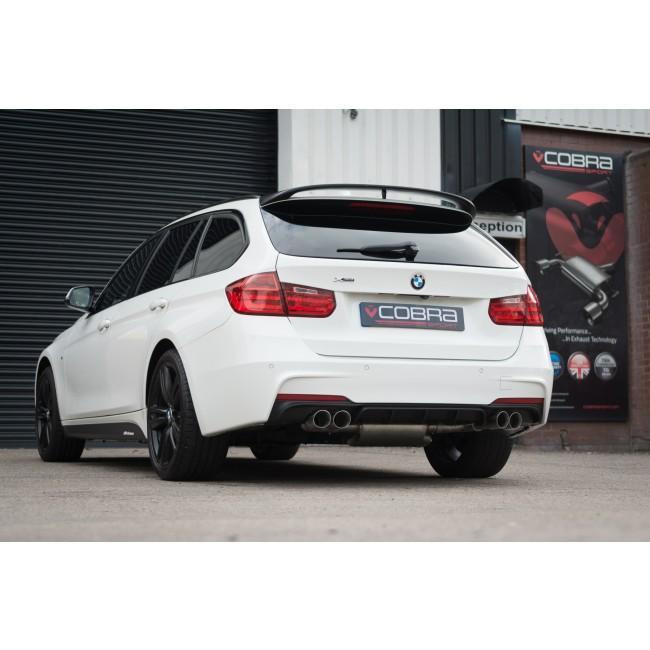Cobra Sport BMW 330D (F30/F31) Quad Exit M3 Style Exhaust Conversion - Wayside Performance