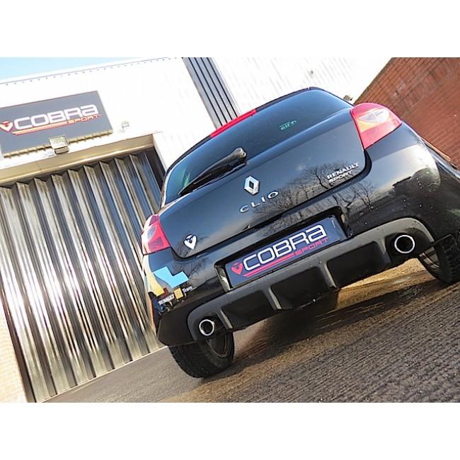 Cobra Sport Renault Clio RS 197 (06-09) Cat Back Performance Exhaust - Wayside Performance 