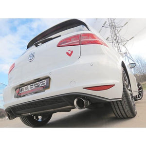 Cobra Sport VW Golf GTD (Mk7) 2.0 TDI (5G) (14-17) GTI Style Rear Exhaust - Wayside Performance