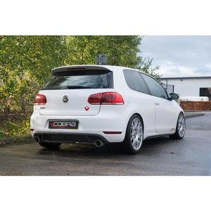 Cobra Sport VW Golf GTD (Mk6) 2.0 TDI (5K) (09-13) Venom Box Delete GTI Style Cat Back Performance Exhaust - Wayside Performance