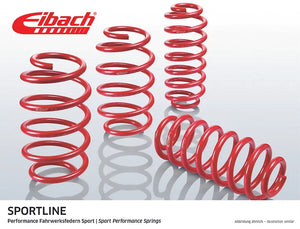 Astra H inc. VXR Eibach Sportline Lowering Spring Kit - Wayside Performance
