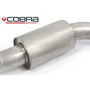 Cobra Sport Ford Focus ST 225 (Mk2) Venom Box Delete Cat Back Race Tube Performance Exhaust - Wayside Performance