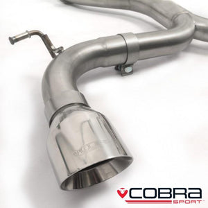 Cobra Sport Ford Focus ST 225 (Mk2) Venom Box Delete Cat Back Race Tube Performance Exhaust - Wayside Performance
