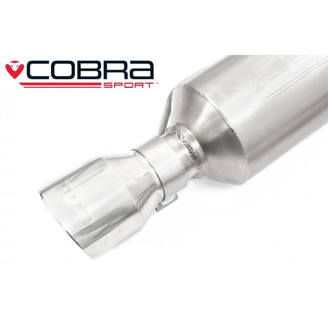 Cobra Sport Ford Mondeo ST TDCi (2.0/2.2L) Front Pipe Back Performance Exhaust System - Wayside Performance