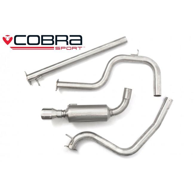 Cobra Sport Ford Mondeo ST TDCi (2.0/2.2L) Front Pipe Back Performance Exhaust System - Wayside Performance