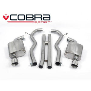 Cobra Sport Ford Mustang 5.0 V8 GT Fastback (2015-18) 2.5" Cat Back Performance Exhaust - Wayside Performance