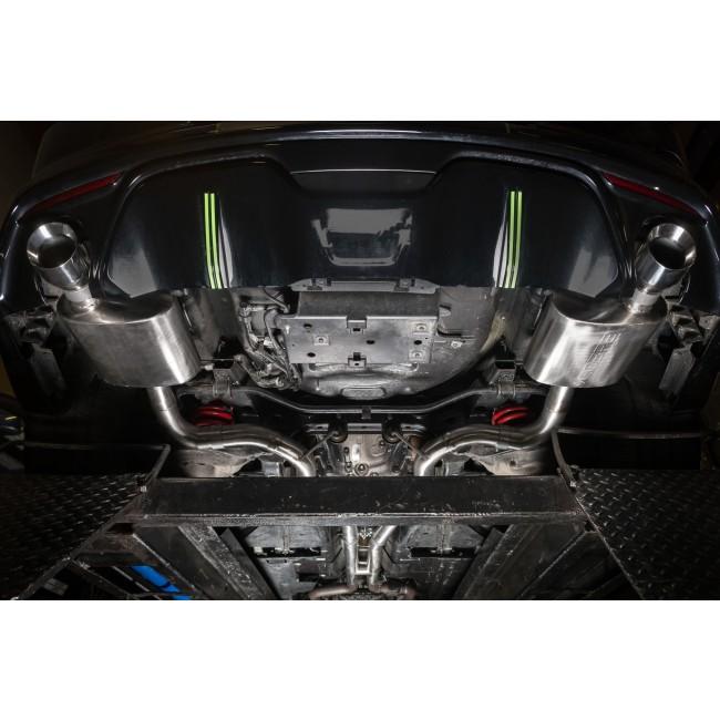 Cobra Sport Ford Mustang 5.0 V8 GT Fastback (2015-18) 2.5" Cat Back Performance Exhaust - Wayside Performance 
