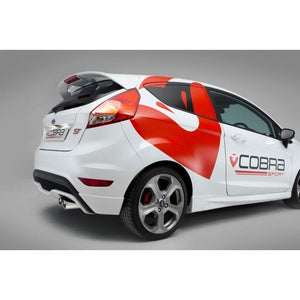Cobra Sport Ford Fiesta (Mk7) ST 180/200 Venom Box Delete Race (3") Cat Back Performance Exhaust - Wayside Performance