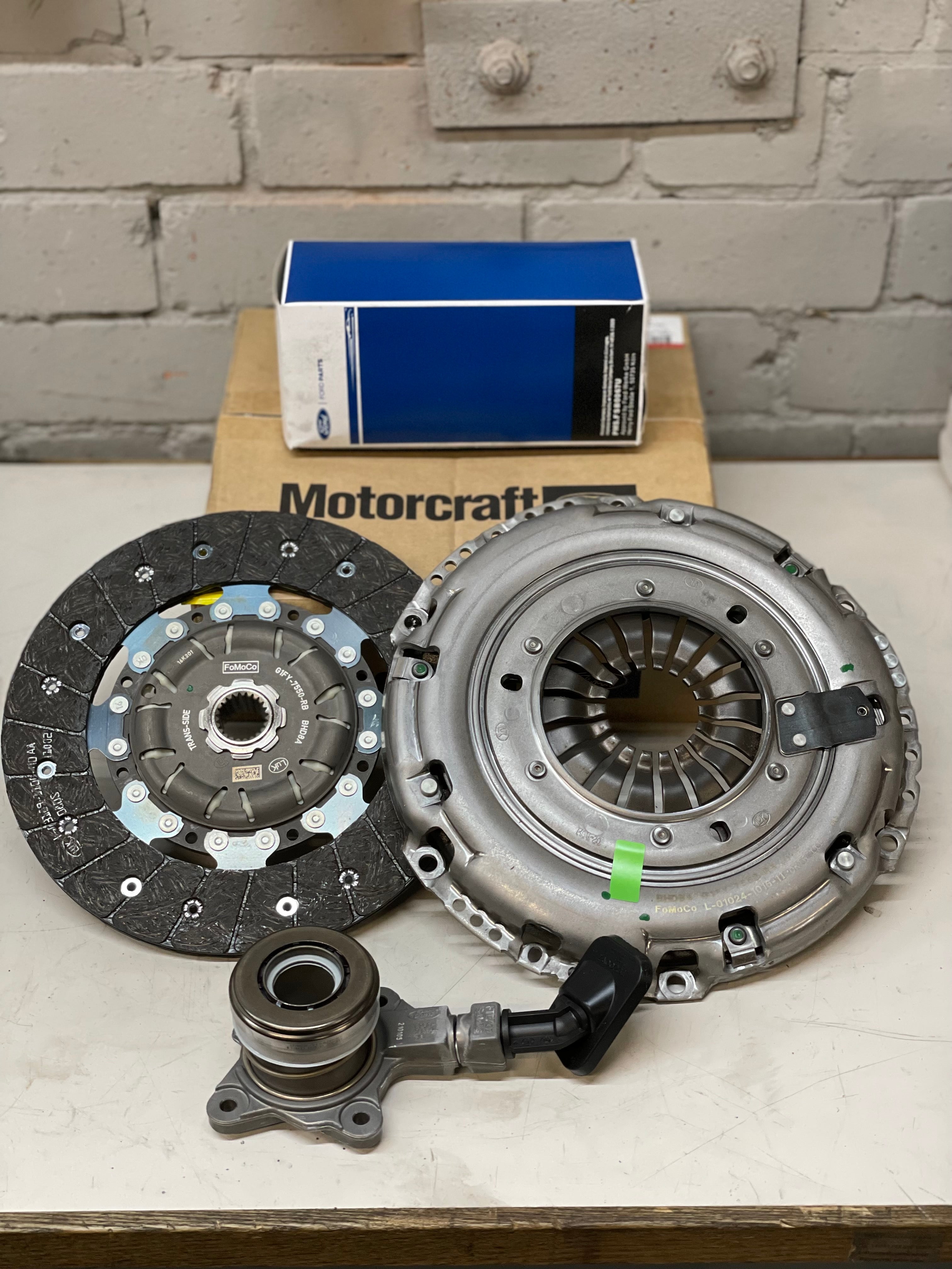 Genuine Ford Focus MK3 RS 3 piece clutch kit - Wayside Performance 