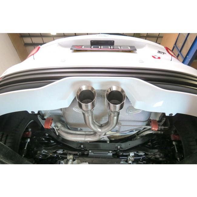 Cobra Sport Ford Focus ST 250 (Mk3) Venom Box Delete Cat Back Performance Exhaust - Wayside Performance