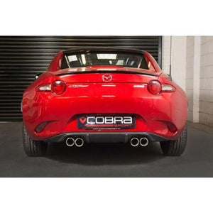 Cobra Sport Mazda MX-5 (ND) Mk4 Dual Exit Cat Back Performance Exhaust - Wayside Performance