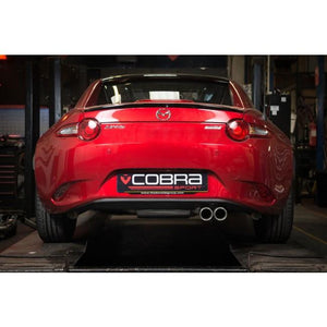 Cobra Sport Mazda MX-5 (ND) Mk4 Cat Back Performance Exhaust - Wayside Performance