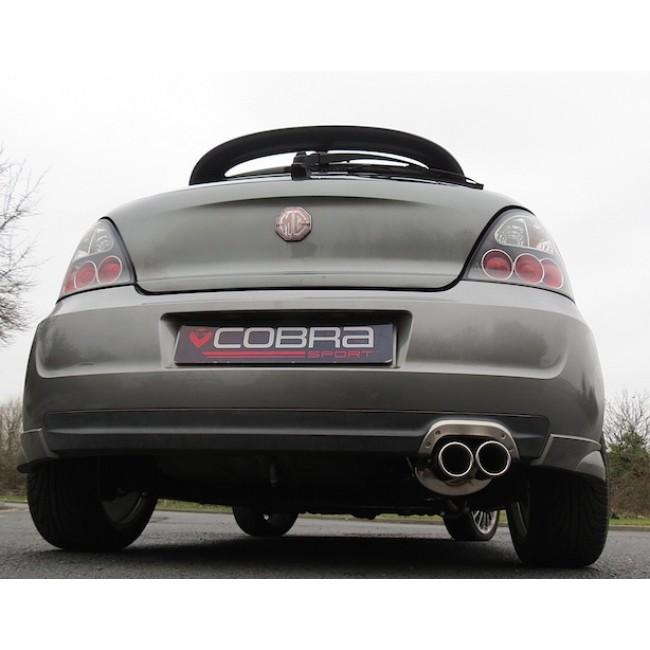Cobra Sport MG ZR 1.4 & 1.8 (105/120/160) Rear Box Performance Exhaust - Wayside Performance