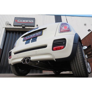 Cobra Sport Mini (Mk2) Cooper S / JCW (R59) Roadster Cat Back Performance Exhaust - Wayside Performance