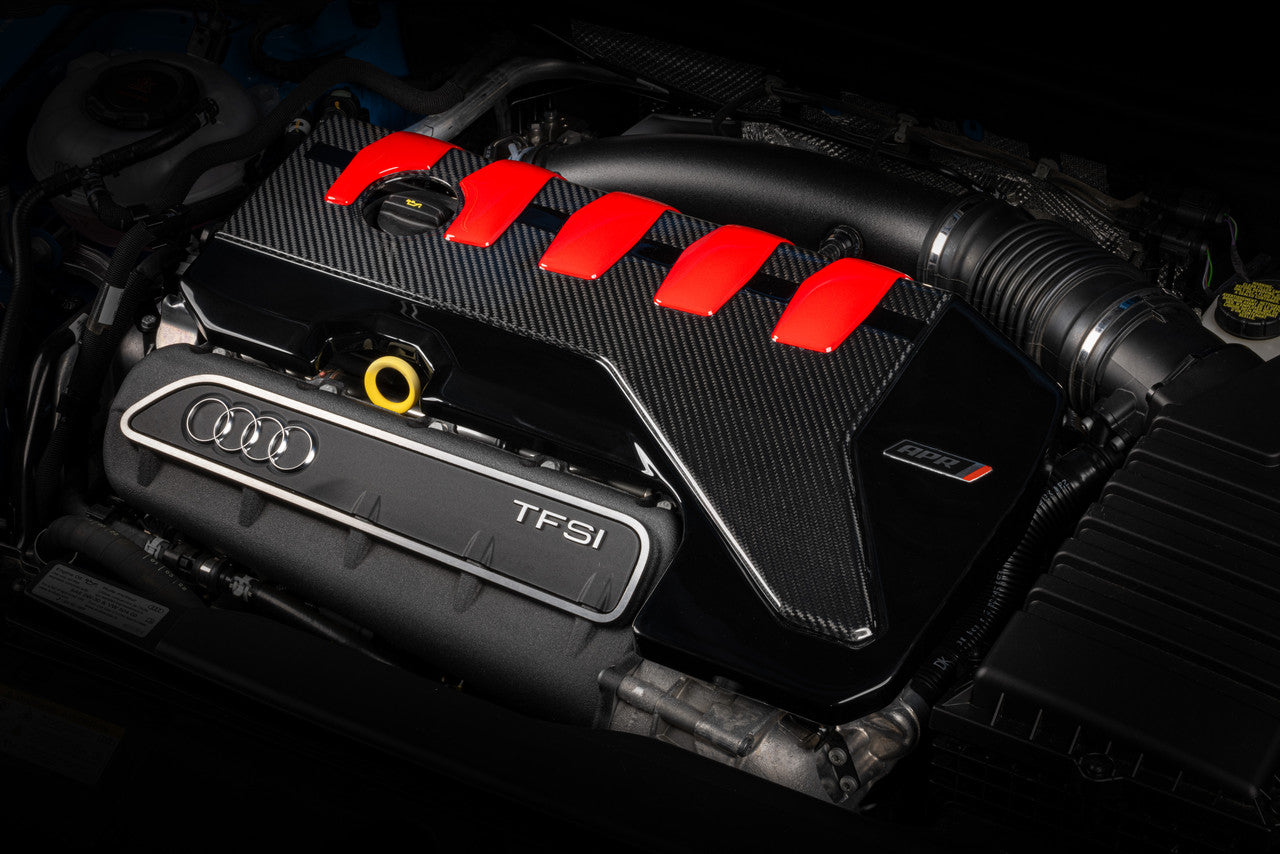 APR Carbon Fibre Engine Cover - 2.5T RS3, TT RS, RS Q3, and Cupra Formentor - Wayside Performance 
