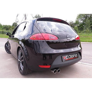Cobra Sport Seat Leon Cupra Mk2 1P 2.0 T FSI (06-12) Turbo Back Performance Exhaust - Wayside Performance